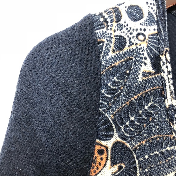 Anthropologie Maeve Eira Sweater Embroidered Dress - Picture 6 of 8